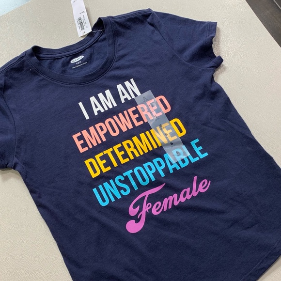Empowered Female” Girl Short Sleeve T-Shirt - Picture 2 of 5